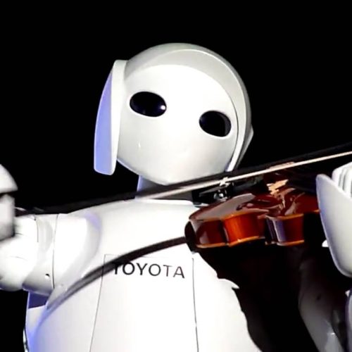 Violin-Playing Robot