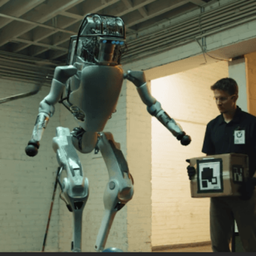 A Parody of Boston Dynamics Robots Fighting Back